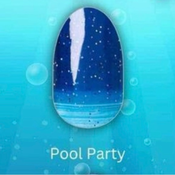Color Street Other - Color street NIP Pool Party fun blue gradient colors with just the right glitter